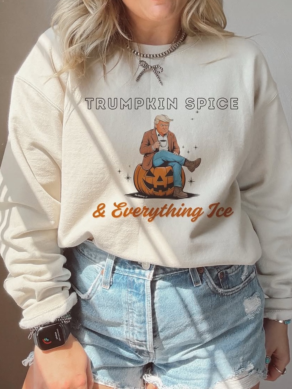 'Trumpkin Spice' Sweater